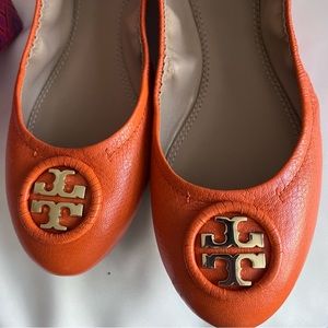 Tory Burch Ballet- Orange color